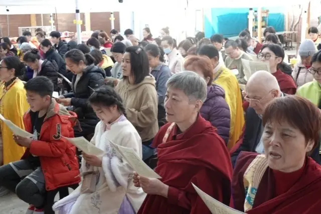 世界佛教总部、圣迹寺 为新年祈福（《世界新闻网》报道）-图片1
