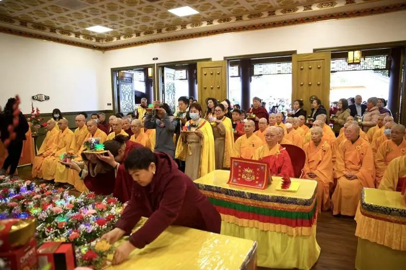 世界佛教总部、圣迹寺 为新年祈福（《世界新闻网》报道）-图片4