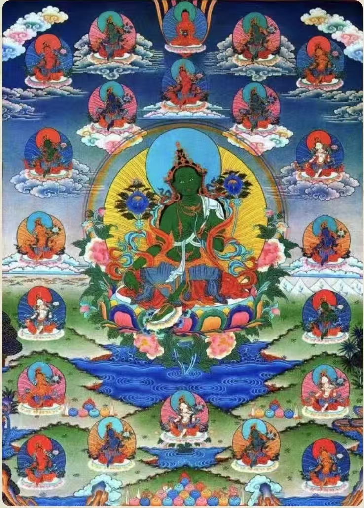 二十一尊救度母礼赞经-图片20